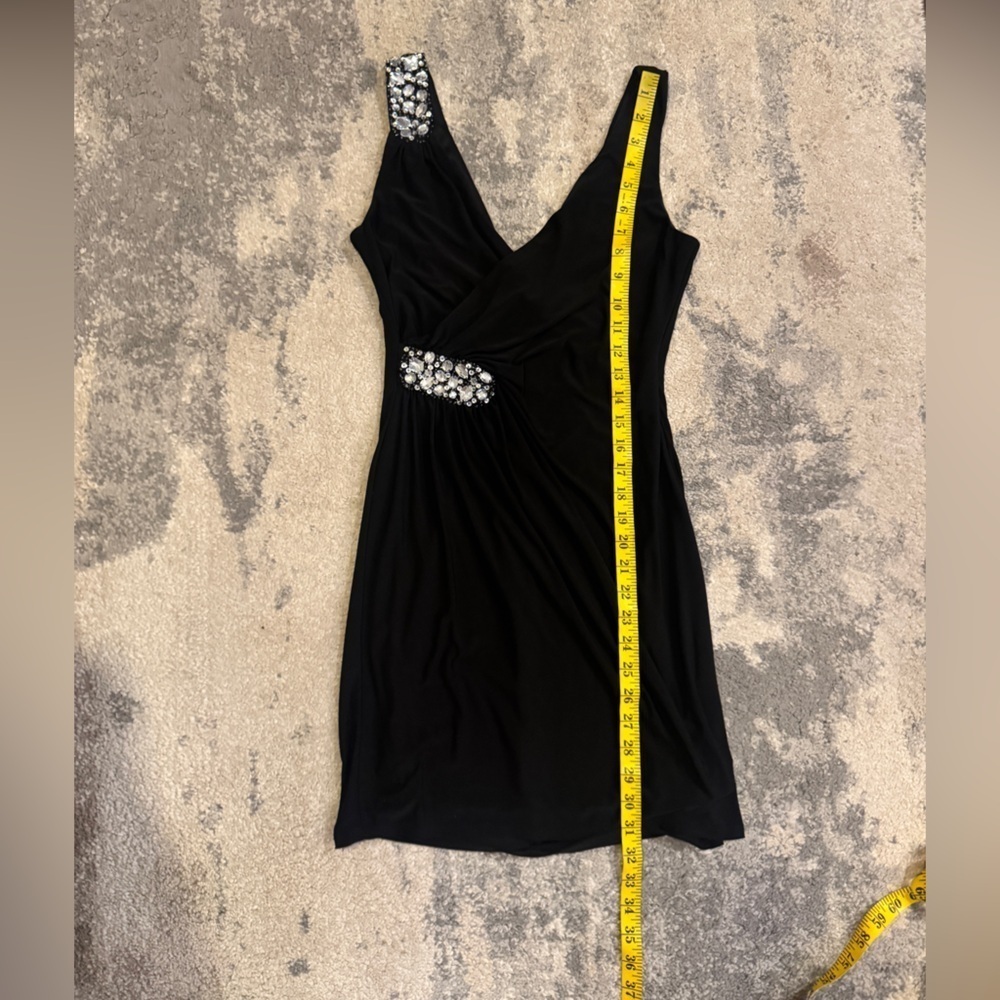 B. Darlin  Black Dress with Rhinestone Accents - Picture 8 of 8